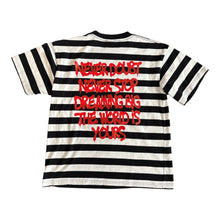 Hurst Hitz Black Striped Oversize Box Short Sleeve Tee