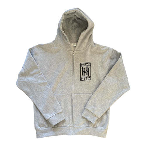 Hurst Hitz Zip Up Jacket Grey/Black 006