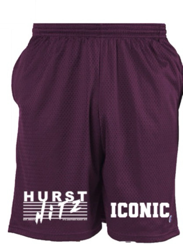 Hurst Hitz Maroon Iconic Shorts *Pre Order*