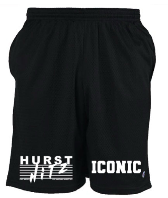 Hurst Hitz Black Iconic Shorts *Pre Order*