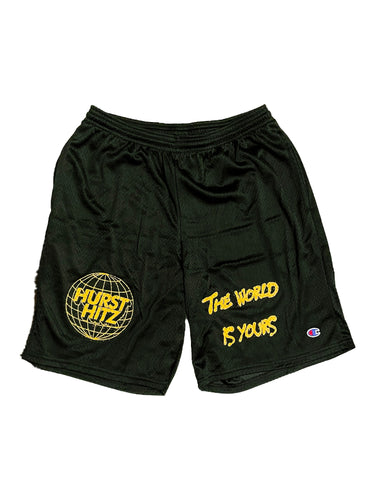 Hurst Hitz World is Yours Black Shorts