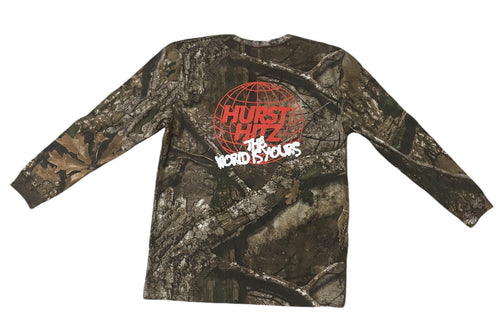 Hurst Hitz FV5 Camo Long Sleeve Red/White