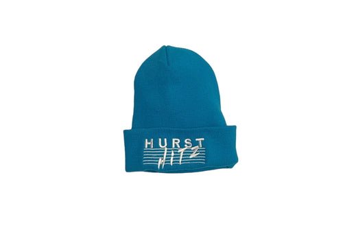 Hurst Hitz Neon Blue Beanie