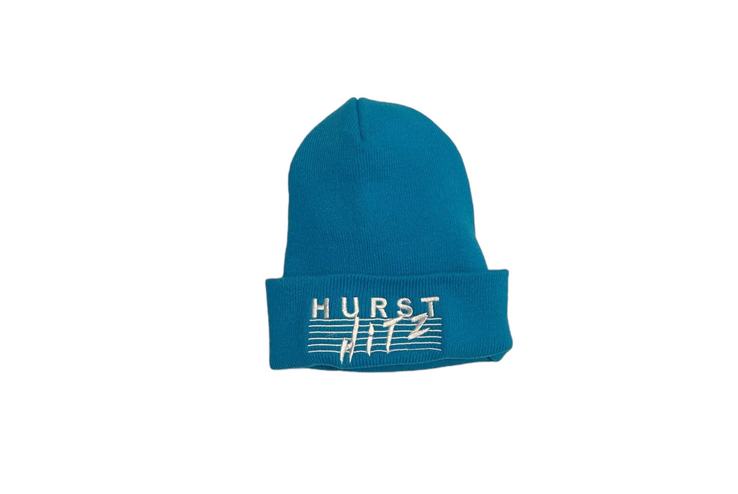 Hurst Hitz Neon Blue Beanie