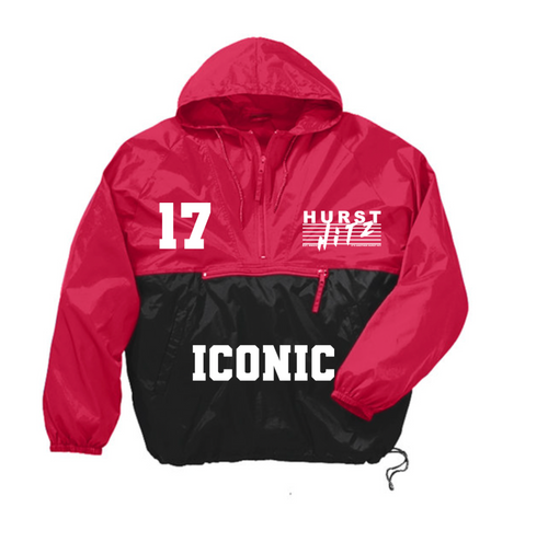 Hurst Hitz Red/Black Iconic Windbreaker