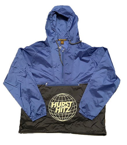 Hurst Hitz The World is Yours Blue Windbreaker