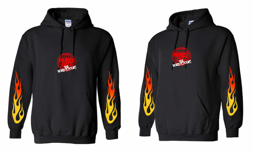 *Pre Order* Hurst Hitz “World is Yours” Flame Hoodie