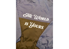 Hurst Hitz The World is Yours Blue Windbreaker